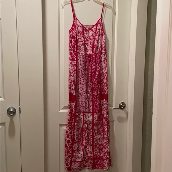 MICHAEL Michael Kors Printed Drawstring Maxi Dress - Picture 5 of 8